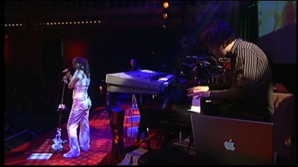 The Gathering - A Sound Relief - onstage MacBook
