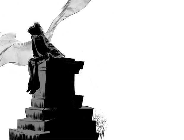Graveyard Book Illustration #5