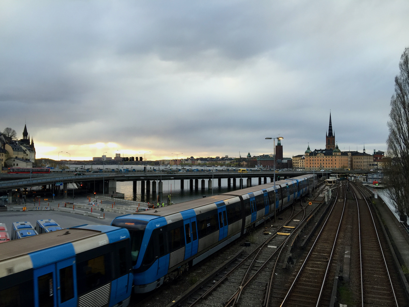 Picture taken of Slussen, Stockholm in 2015